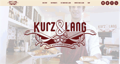 Desktop Screenshot of kurzandlang.com